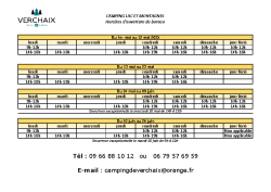 Bureau mai – juin 2025